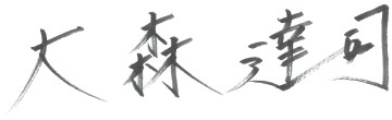 代表取缔役社长 首席执行官（CEO）大森　达司
