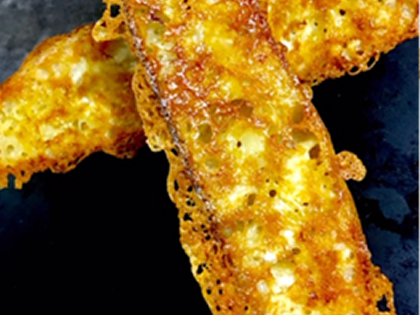 Crispy Gorgonzola toast