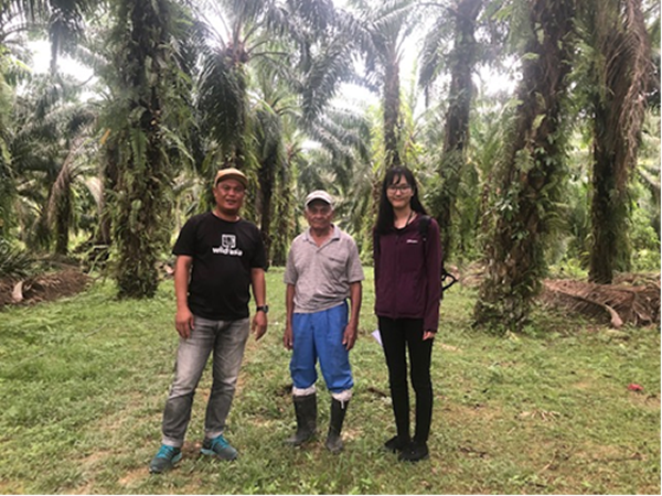 Visit to farmers receiving support in November 2019