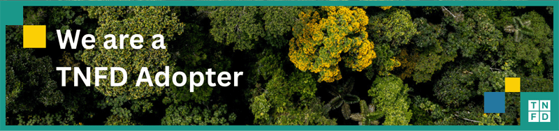 We are a TNFD Adopter