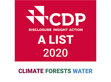 CDP より森林、気候変動、水セキュリティの分野で最高評価を獲得